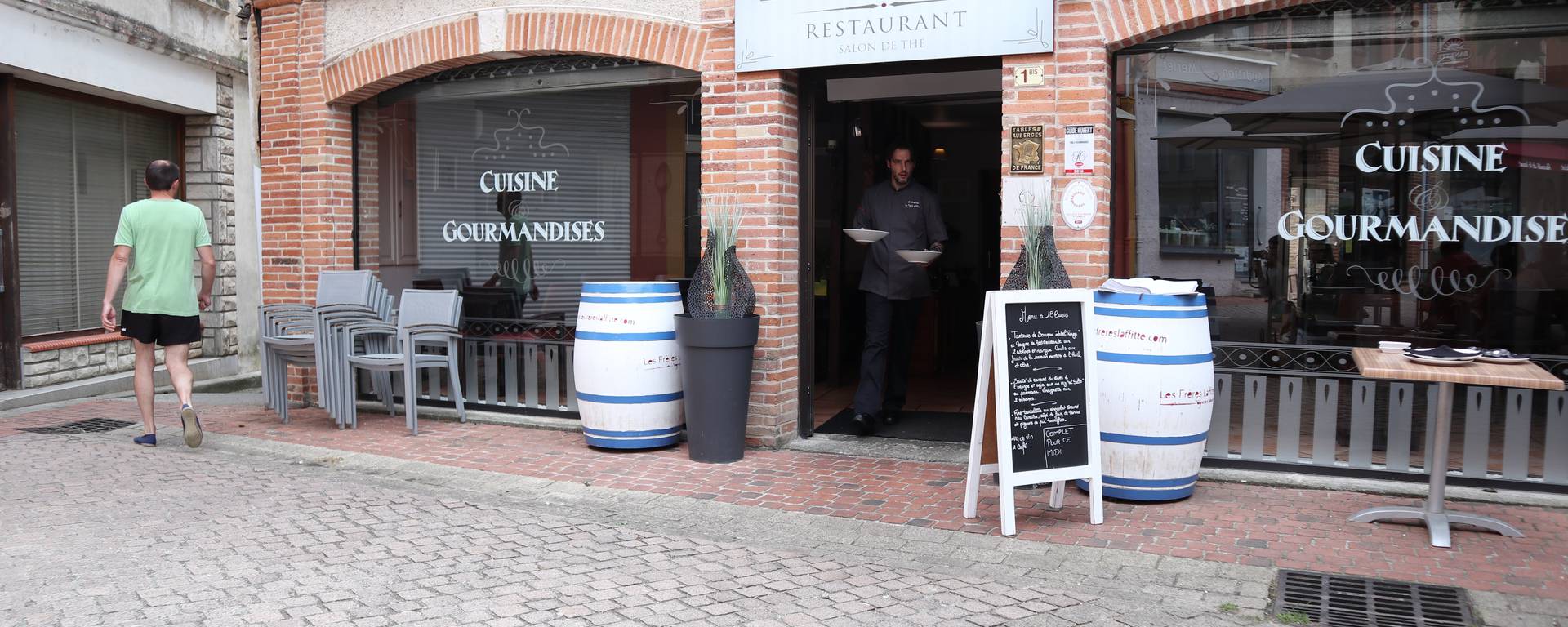 restaurant la Table d'Olivier, Samatan, Savès, Gers, Gascogne, France