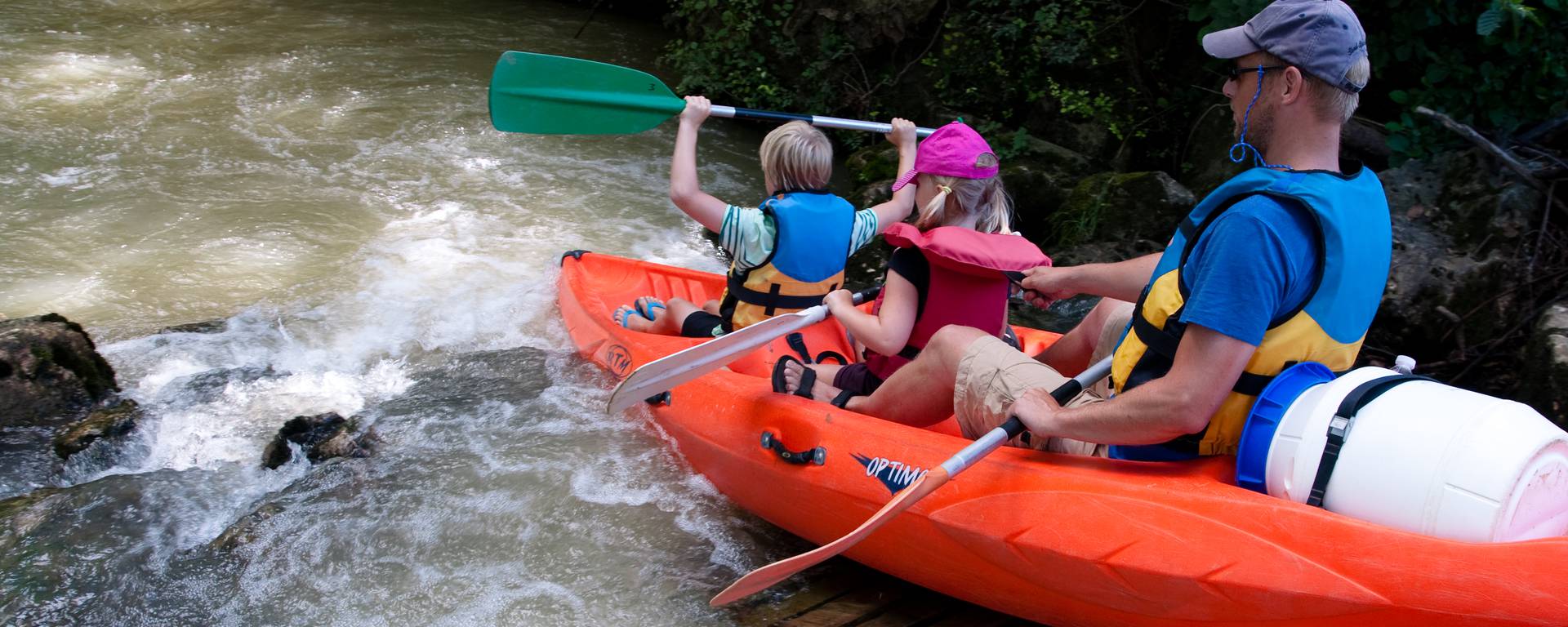 Canoë en Gascogne, Sabaillan, Lombez-Samatan, Savès, Gers, Gascogne, France