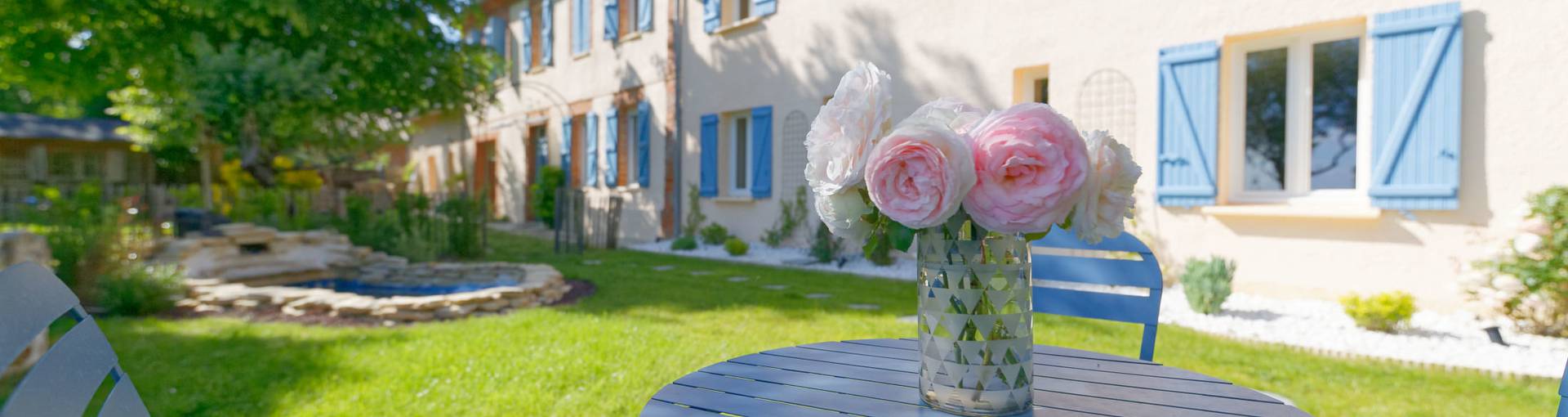 Gite Majorelle de la Maison Bleue, Savignac-Mona, Lombez, Samatan, Savès, Gers, Gascogne, France