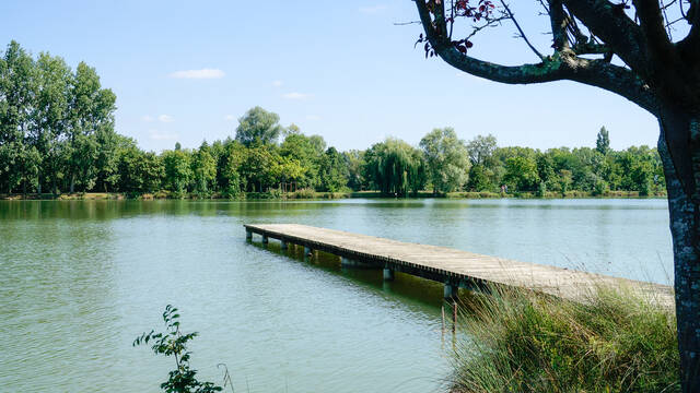 Lac de Samatan, Lombez, Samatan, Gers, Gascogne, France