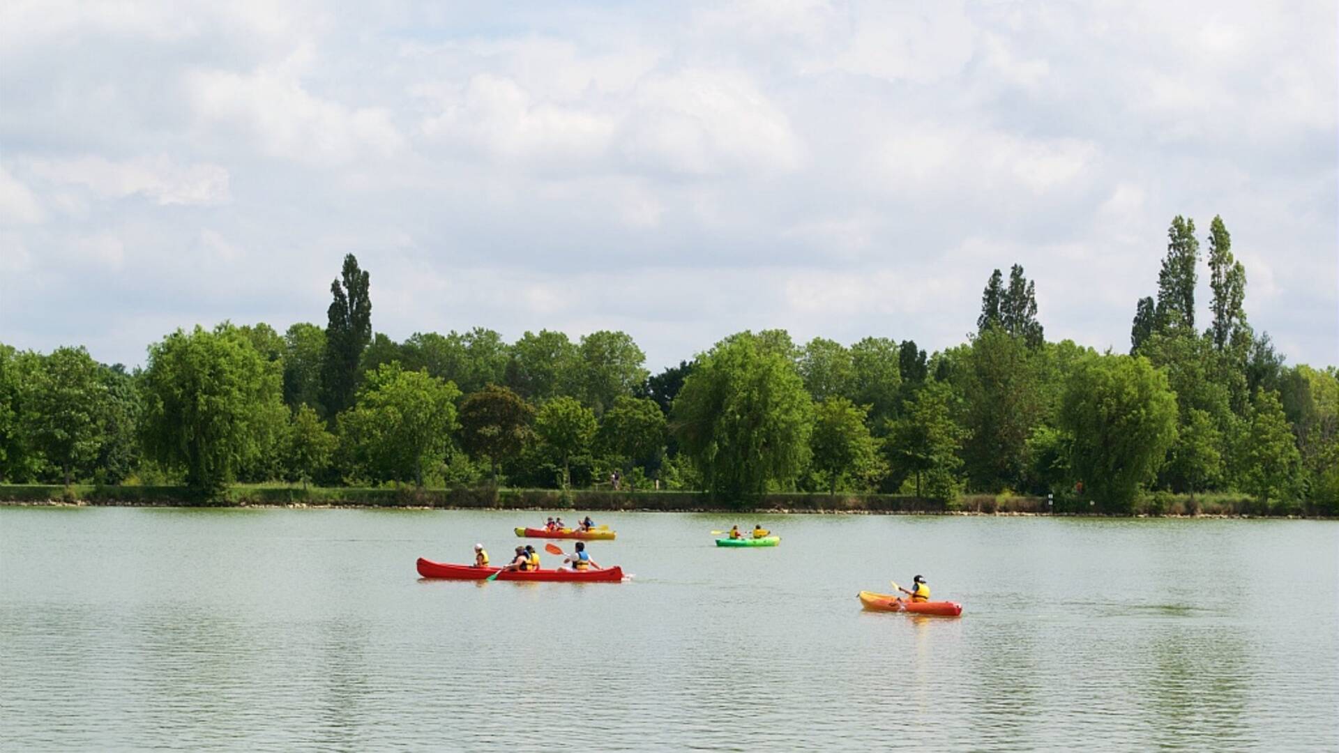 Canoë en Gascogne, Sabaillan, Lombez-Samatan, Savès, Gers, Gascogne, France