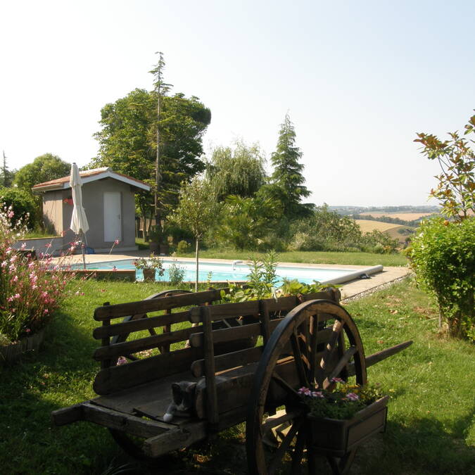 Chambres d'hôtes le Barraqué, Laymont, Lombez-Samatan, Savès, Gers, Gascogne, France